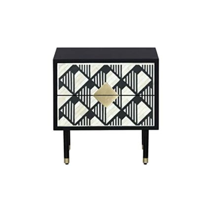 DKD Home Decor Bedside Table, Estándar