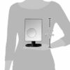 CaliCosy Ideaworks-Light-up Mirror-Large Mirror with 16 LED Lights for Make-Up, Hair Removal, and Other for Face Applications-Rotating Mirror-Mag