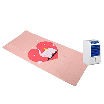 Mattress Cooler Water Cooled Mattress System with Air Conditioner, Mattress Cooling Pad for Great Sleep Improvement, Pink