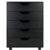 BybAgs Shelfe 5 Layers Modern Storage Cabinet for Clothes Assembly Durable Wardrobe Closet Bedroom Homeniture