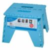 E-Zee Multi-Purpose Folding 8" Step Stool White, Heavy Duty