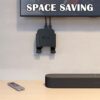 sciuU Universal Wall Mount for Routers/TV Box/Laptop/Network Switches/Modems, compatible with TP-Link, Mi Box, Apple TV, Sky Q, etc.. Holder Stan