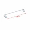 SMLJLQ Towel Rack Bathroom Towel Bar Bathroom Double Towel Holder Towel Hanging Bar With Hooks Wall Organizer