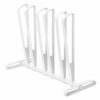 Whitmor 6196-4342 3 Pair Boot Organizer, Black/Silver, 10.25" x 22.25" x 17.5" (Length x Width x Height)