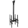 Maclean MC-944 Universal Bracket for 2 TV Ceiling Mount Swivel Tilt Adjustable 32" - 50" VESA OLED QLED LED LCD Plasma