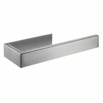 CCKOLE Towel Holder without Drilling, Towel Rail 304 Stainless Steel, Towel Ring Self-Adhesive, Bath Towel Holder No Drilling, Towel Bar for Bath