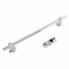 Adjustable Shower Slider Riser Rail Chrome Shower Head Holder Stainless Rail