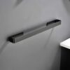 HIGOH Towel Racks, Towel Rail for Bathroom,Aluminum Towel Bar,Towel Holder,Bathroom No Drill Towel Hanger,Wall Mounted Coat Rail Kitchen Fabric H