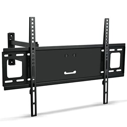 SEAAN Long Reach TV Wall Bracket, Swivel Tilt Corner TV Mount for 32"-65" TVs, 80cm of Extension, Mount Max Up to 35kg, VESA 600x400mm