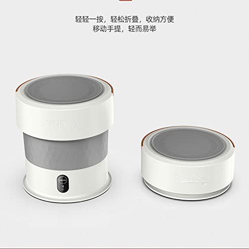 XYZMDJ Convenient Folding Washing Machine Household Mini Dryer Panties Clothes Small Socks (Color : Green)