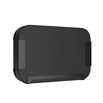 Dinghosen Wall Mount Holder Compatible with Sky Q mini Box, Steel Wall Mount Bracket with Screw, Anchor, Durable, Two Ways to Install and No Sign