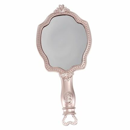FRCOLOR 1pc Vanity Mirror Hand Held Mirror Makeup Vanity Mirror Vintage Hand Mirror Countertop Mirror Compact Hand Mirror Portable Dressing Mirro