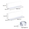 Yearninglife 8 Pack Toy Blockers for Furniture,Clear Blocking Board Under Furniture With Double Sided Tape,Pet Baffle Board- Stop Things from Goi