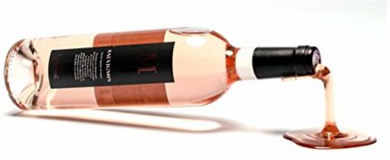 LUDI-VIN 8809384181167 Waterfall Wine Plastic Stand Pink 8.6 x 8.5 x 7.5 cm