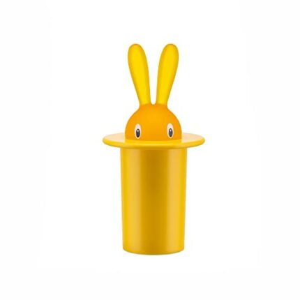A di Alessi Magic Bunny Toothpick, Yellow (ASG16 Y)