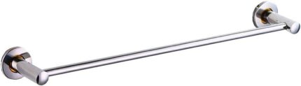 XHALERY Bathroom Bath Towel Bar, Single Towel Rack for Bathroom, Towel Holder Wall Mount Tower Hanger/80Cm
