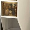 Bathroom Crevice Storage Cabinet, Floor Shelves, Free Installation, Toilet Bathroom Toilet Storage Cabinet, Washing Machine Sideboard for Small S