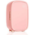 SXxingkong Mini Fridge 12L Smart Breathing Light Display For Skin Care & Cosmetics, Breast, Portable Compact Personal Makeup Fridge