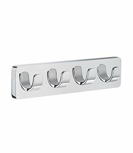 Smedbo "Ice" Quadruple Towel Hook, Polished Chrome