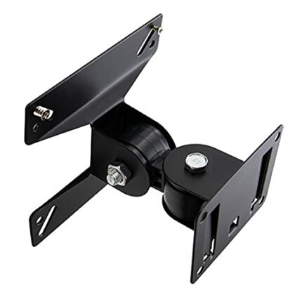 NMD&LR TV Wall Bracket Mount, Tilt & Swivel TV Holder Rack 14-24 Inch, VESA 75 * 75mm or 100 * 100mm, 15KG Max Weight Capacity