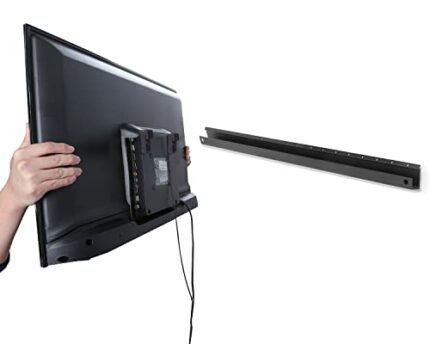 A-02-40cm Studless TV Wall Mount, Heavy Duty Drywall TV Bracket Hanger for 22-55 inch Flat Screen TVs