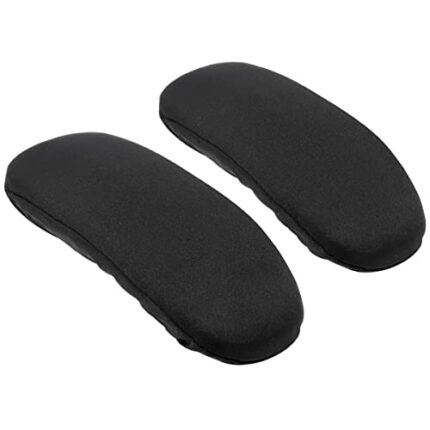 FERCAISH 2 Pcs Office Chair Arm Covers, Removable and Durable Elastic Wheelchair Arm Rest Slipcovers - Washable Sponge Armrest Pads for Home Offi