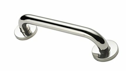 William Hopkins 77326B 32 x 600 mm Polished Stainless Steel Grab Rail with Conceal Fixing