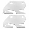 SOLUSTRE 2pcs Furniture Connector Metal Bed Frames Frame Holder Tool Stand Hook on Bed Rails Bed Rail Fittings Headboard Hook Plates Bed Rail Hin