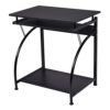 WALNUT Computer Desks PC Laptop Desks Learning Workstations Home Office Furniture Black (Color : A, Size : 27.6X18.5X29.2'')