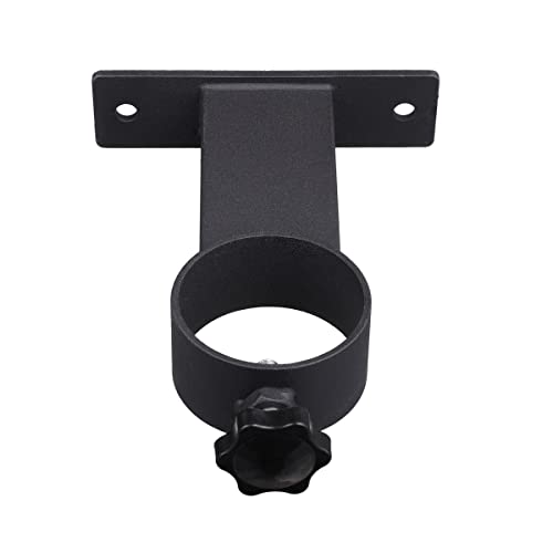 VANROUG 3 PCS Black Patio Umbrella Holder Outdoor Clamp Mount Bracket for Deck Railing Fences,Balcony or Courtyard