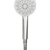 Triton Shower Head | Olivia | Water | 5 Setting Spray | High Pressure Shower Heads | Universal | Chrome | Head Set | Shower Accessories