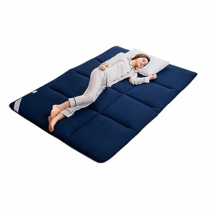 UE-MAOLU Japanese Futon Mattress, Foldable Thick Floor Mattress, Dormitory Tatami Floor Mattress,Floor Mattress,For Single Double Queen Size Bed,