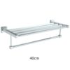 HIGOH Towel Racks, Bathroom Towel Rack Wall Mounted Towel Holder,Towel Rack Towel Rail,Bathroom Shelf Accessories,Wall Mounted Towel Holder/40Cm