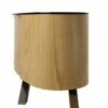 AVF Bay Curved TV Stand in Oak