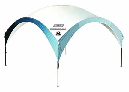 Coleman Gazebo, Fastpitch Shelter for Garden and Camping, Sturdy Steel Construction, Large Tent, Portable Sun Shelter with Protection SPF 50