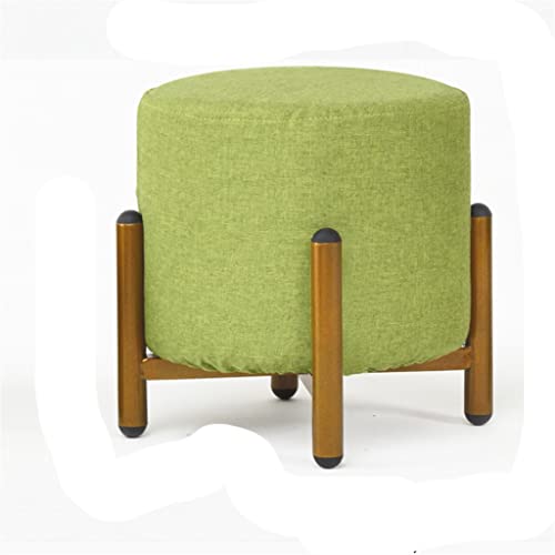 maozi Stool, Household Living Room Sofa, Round Stool, Multifunctional Small Bench, Soft Pier (Color : D, Size : Talla �nica)