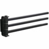 RSOCHS Rotating Towel Rack - Bathroom Rack Activity Towel Bar（Black）