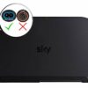 Sky Q Box Wall Mount Bracket For 1TB & 2TB - Made In UK by Q-View (Steel) PLEASE SEE DETAILS BELOW FOR COMPATIBILITY