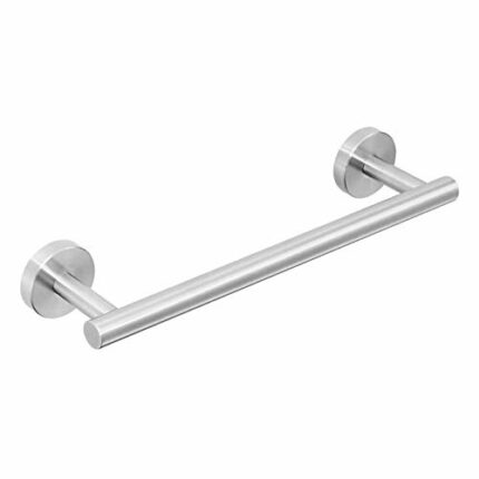 Stainless Steel Towel Bar Towel Holder Brushed Nickel surface Wall Mounted Towel Rail for Shower Bathroom Rustproof Screws Mounting