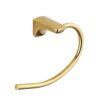 SLNFXC Towel Holder Gold Non Perforated Semicircle Towel Ring Bathroom Towel Rack Stainless Steel Towel Rack Bathroom Pendant