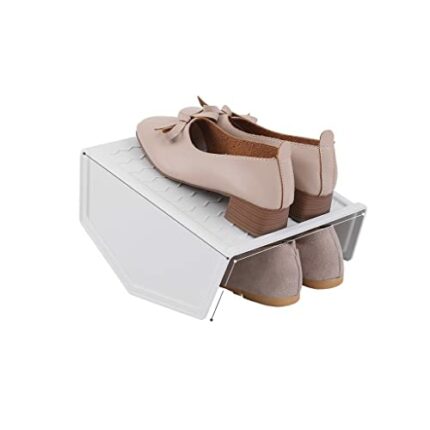 LILIKY Five Double-layer Shoe Brackets Integrated Simple Shoe Cabinet Shoe Storage Space-saving Dormitory Shoe Box Storage Organizer Shoe storage