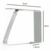 TRIXES 8PC Pack of Stainless-Steel Tablecloth Clips - Adjustable Metal Clips – Perfect for Table Buffets Food Platters Parties BBQ’s Home and Out