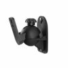 One For All Universal Wall Mount Speaker Bracket – Fully Adjustable – Max weight 3Kg. – black –WM5330