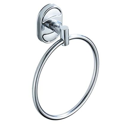 HIGOH Towel Racks, Bath Towel Holder,Bathroom Hand Towel,Wall Mounted Bath Towel,Hand Rack Roll Rail Towel Holders,Chrome Bathroom Accessories,Ba