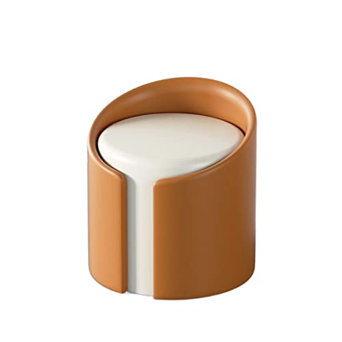 LEIGE Makeup Stool, Living Room Sofa Stool, Bedroom Dressing Table Stool, Round Pier (Color : 3-pack, Size : Talla �nica)