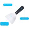 Wallpaper Scrapers,Paint Scraper Tool 7 Pcs Stainless Steel Filling Knives Spackle Drywall Joint Filler Putty Knife Set, Paint Tools Plastering T