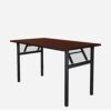 N/A Laptop Desk Folding Wooden Computer Desk Portable for Home Office Modern Writing Table PC Desk Study Table Furniture (Color : B)