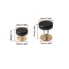 BDHI 4pcs Adjustable Threaded Bed Frame Anti-Shake Tool Bedside Anti Shake Tool Headboard Stoppers Antishake Telescopic Support Stabilizer Reduce