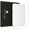 Mavoro Shaving Mirror for Shower - 3M Adhesive Shower Mirror. 7x9in Acrylic Mirror, Unbreakable Mirror with Less Fogging. Sleek Frameless Mirror.