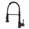 DAYONE Kitchen Mixer Tap with Pull Out Spray, Stainless Steel Sink Taps Mixer for Kitchen Single Lever, High Arc 360° Swivel 3 Spray Modes Kitche